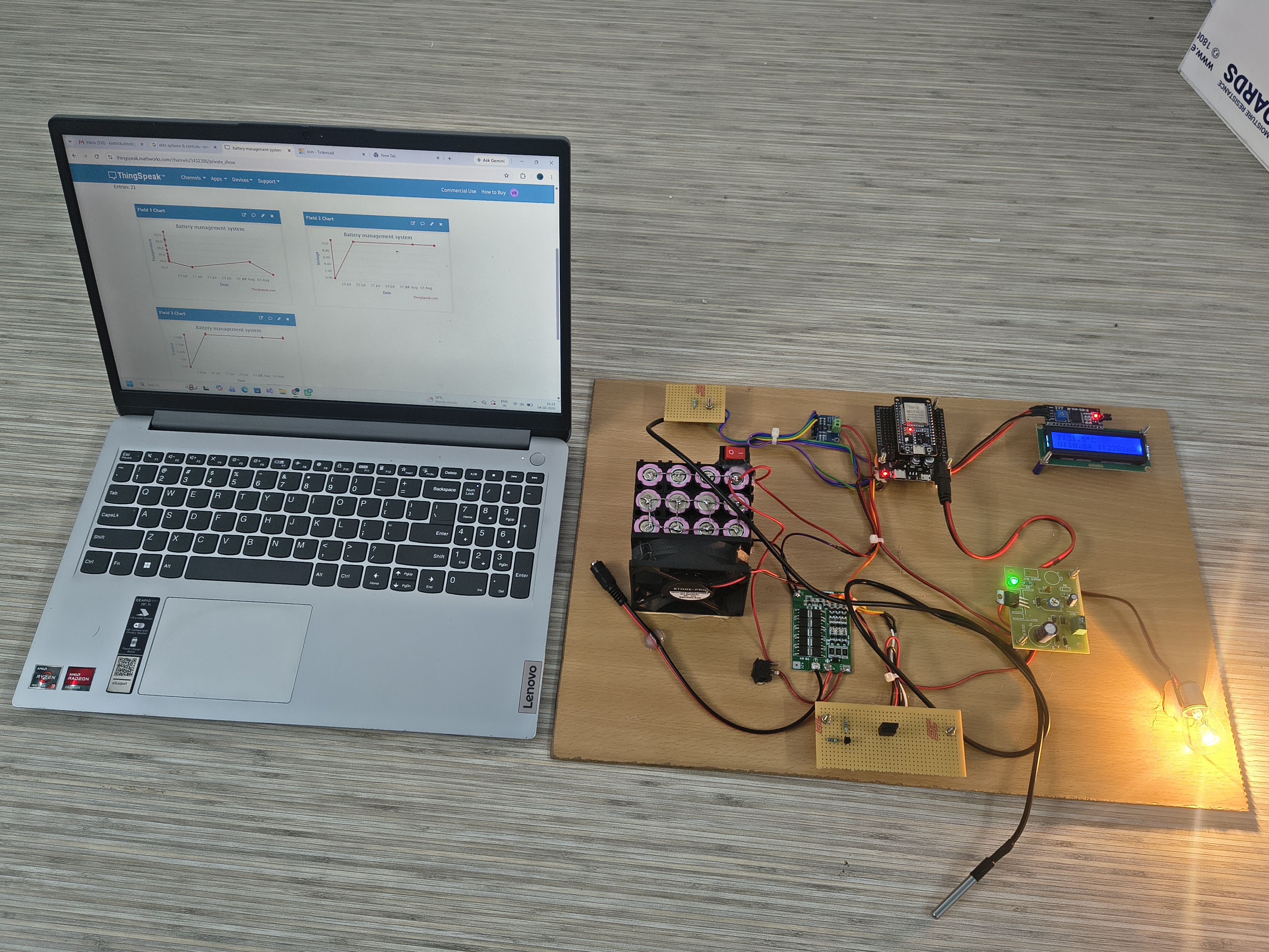Smart Battery Monitoring System