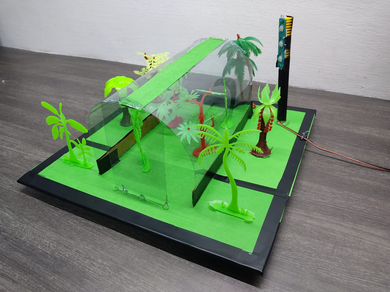 Smart Greenhouse Environment Control System